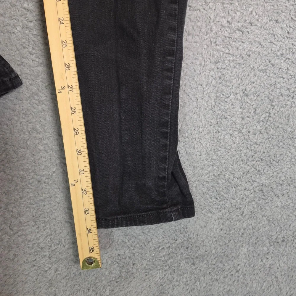 Levis 511 Jeans Mens 34x34 Slim Fit Black Business Office Casual Stretch Denim